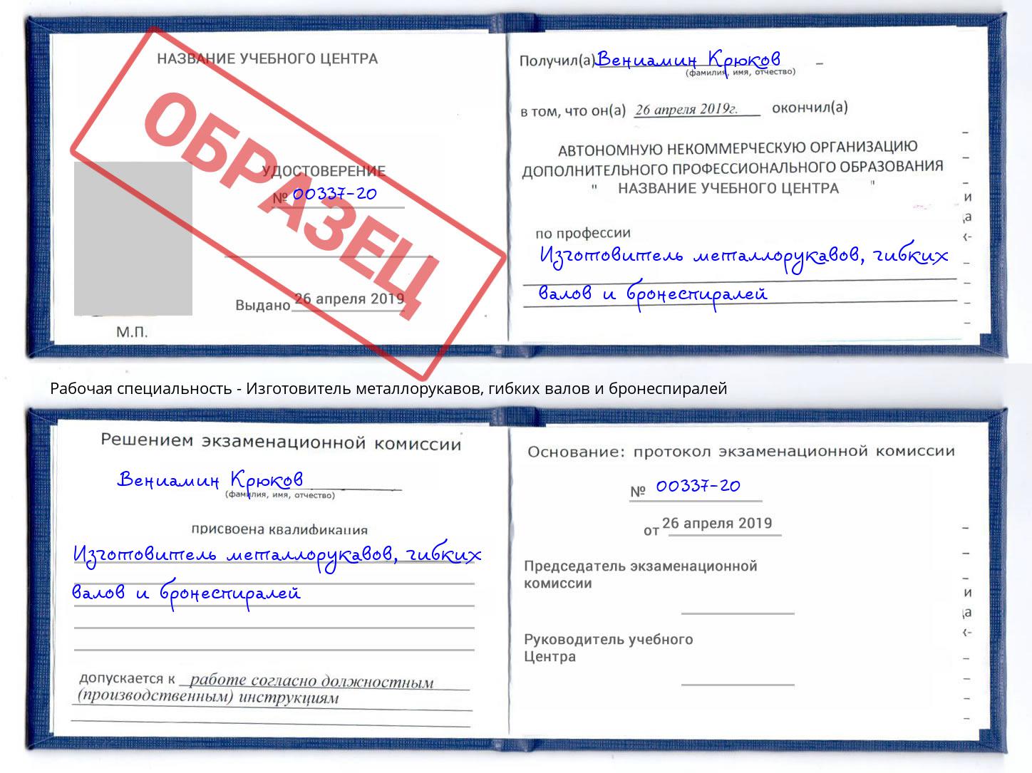 Изготовитель металлорукавов, гибких валов и бронеспиралей Кунгур